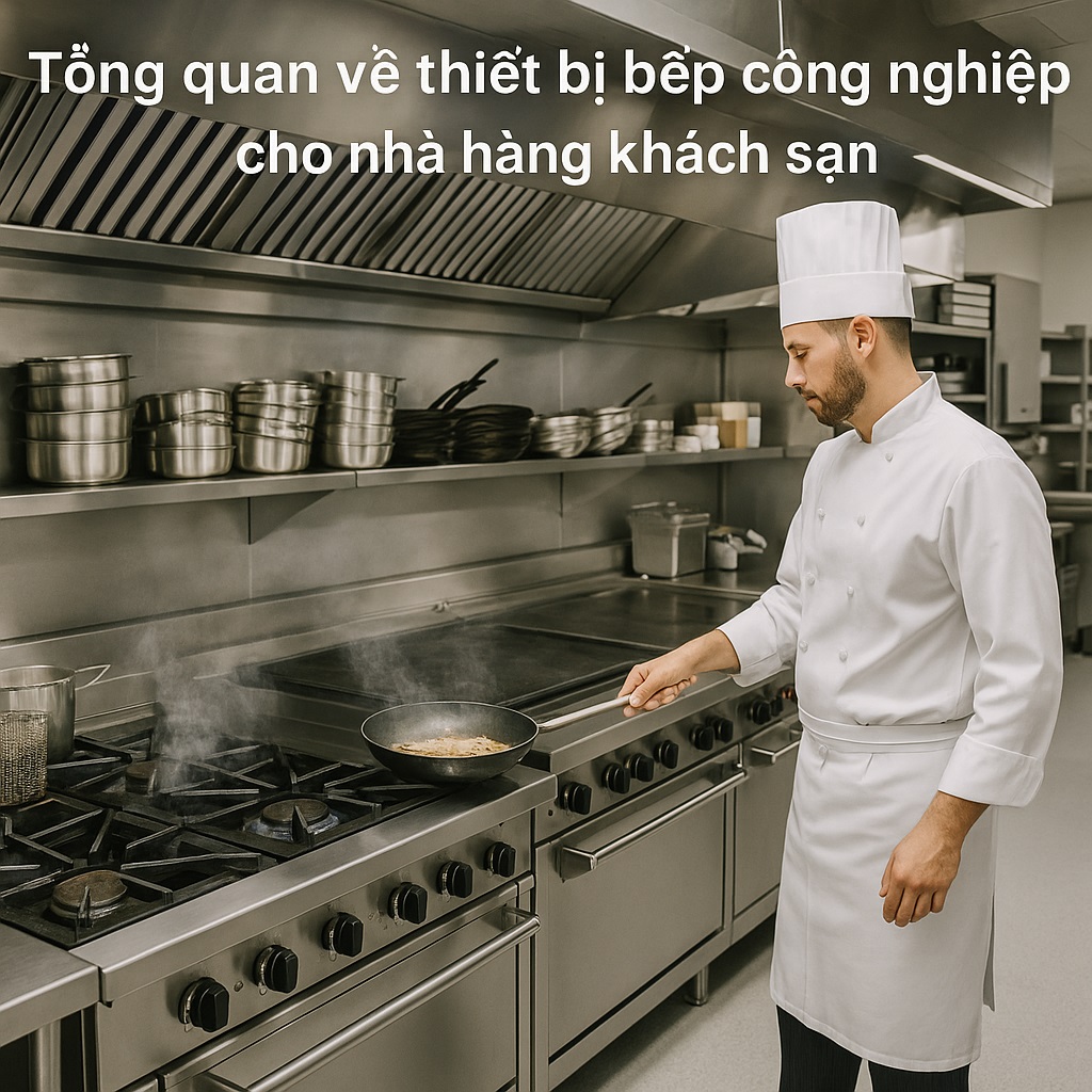 Tổng quan về thiết bị bếp công nghiệp cho nhà hàng khách sạn