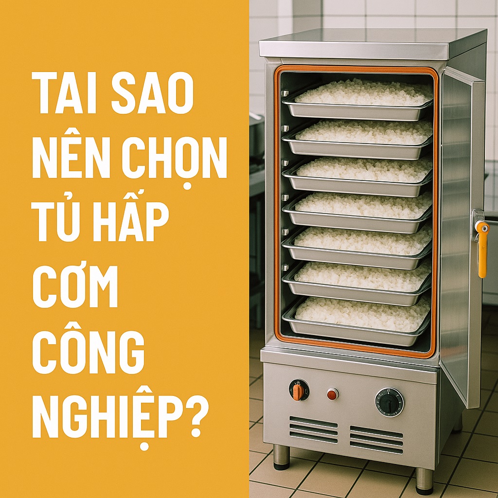 Tại sao nên chọn tủ hấp cơm công nghiệp Tại sao nên chọn tủ hấp cơm công nghiệp