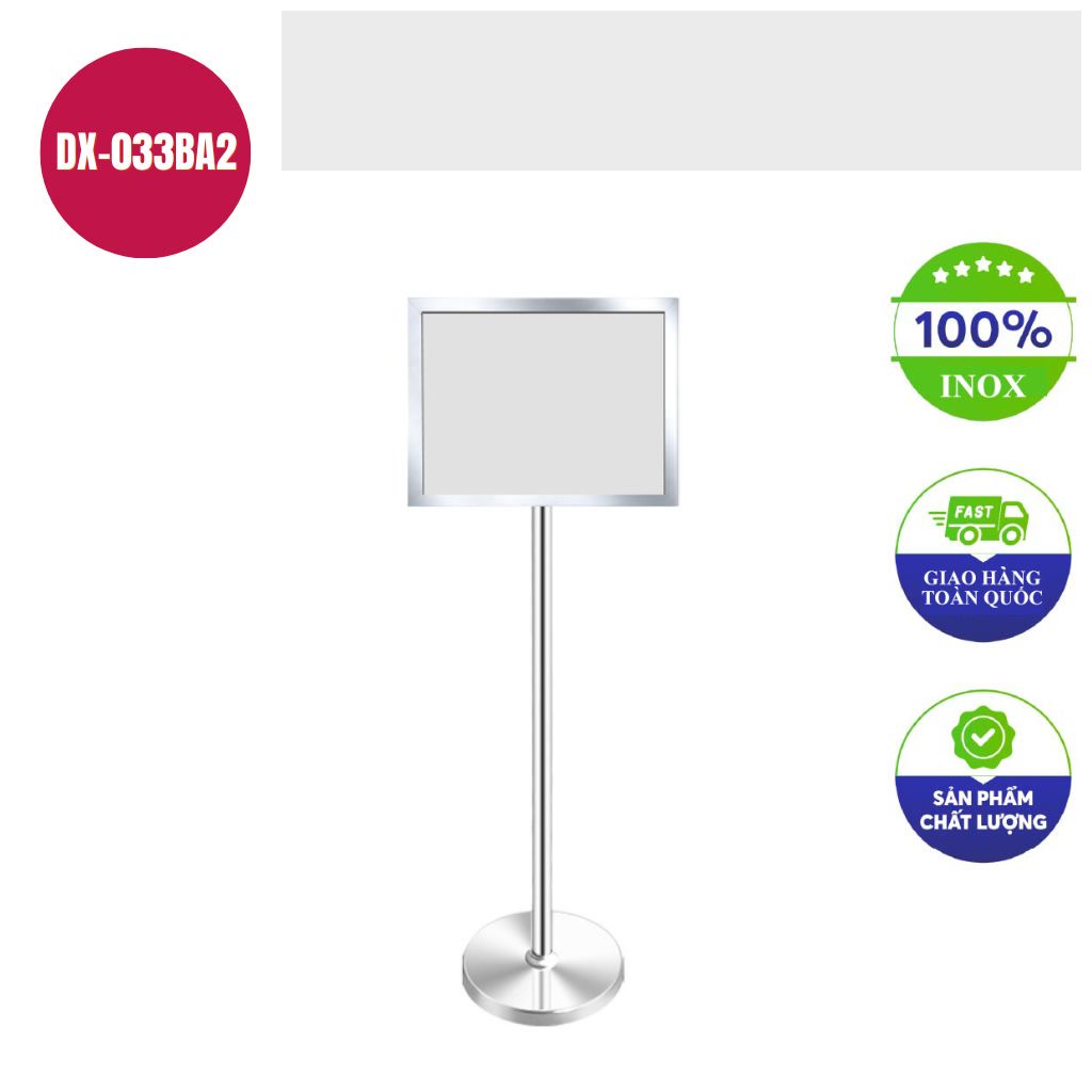 Bang chi dan inox A2 tang giam co thung DX 033BA2