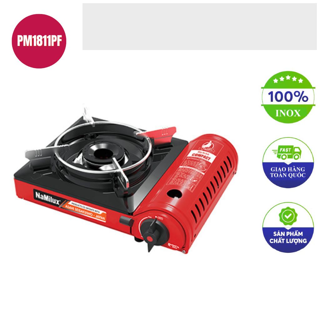 Bep gas du lich mini NaMilux PM1811PF