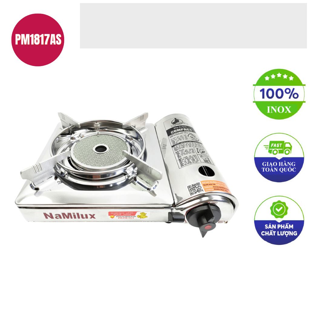 Bep gas du lich mini NaMilux PM1817AS