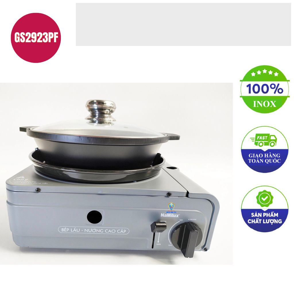Bep lau nuong gas Namilux GS2923PF