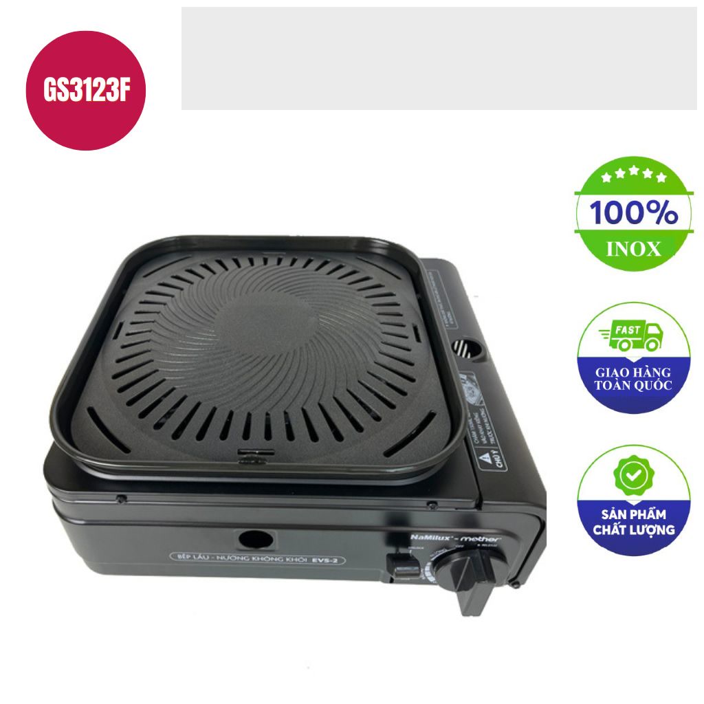 Bep lau nuong gas Namilux GS3123F