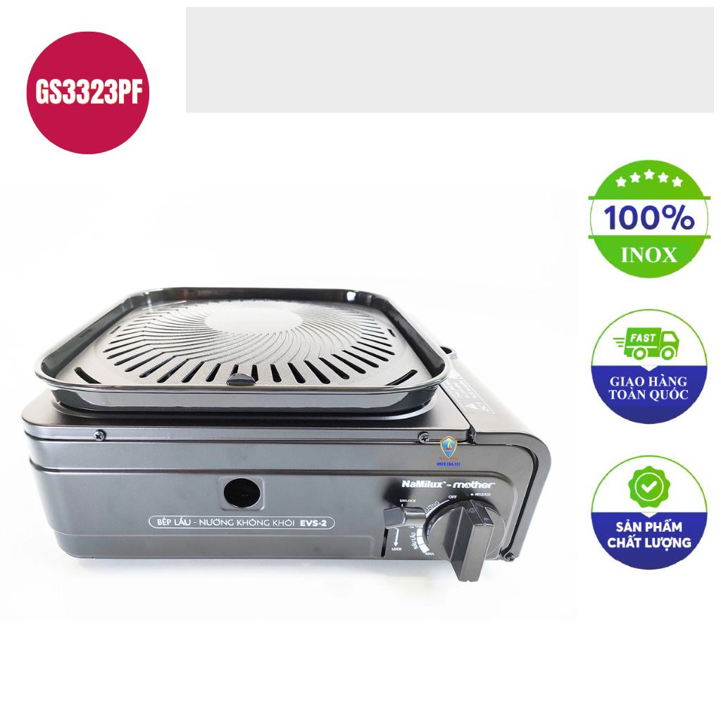Bep lau nuong gas Namilux GS3323PF