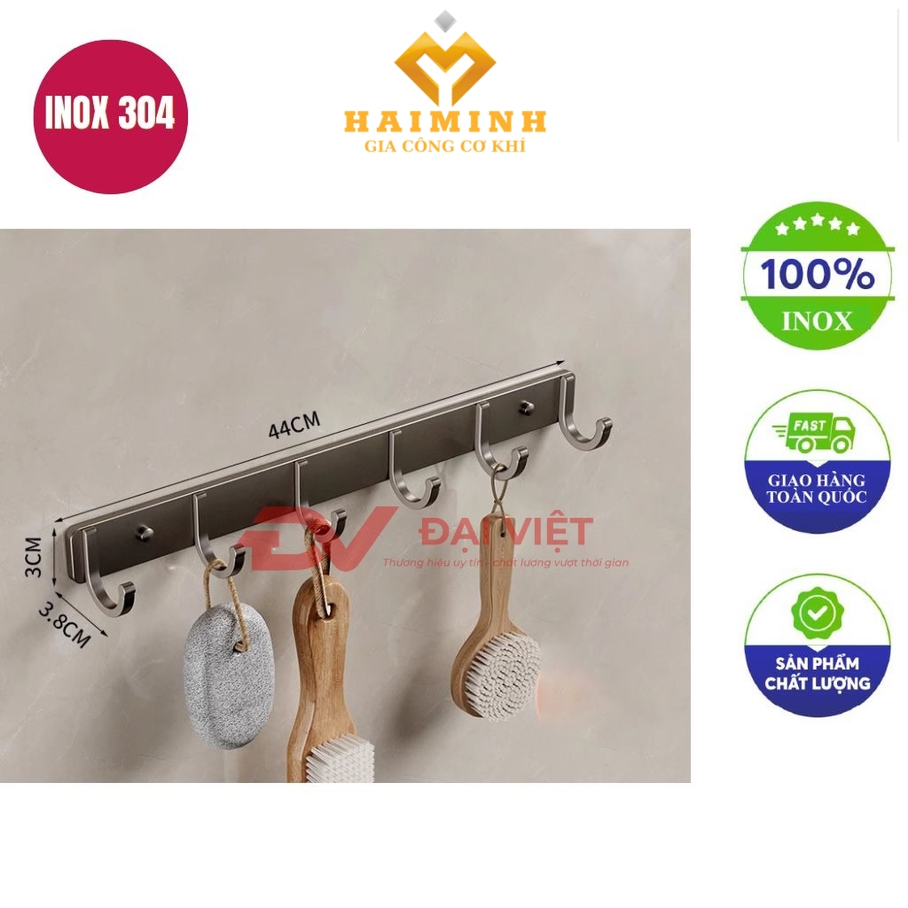 Moc inox treo tuong 44x3cm