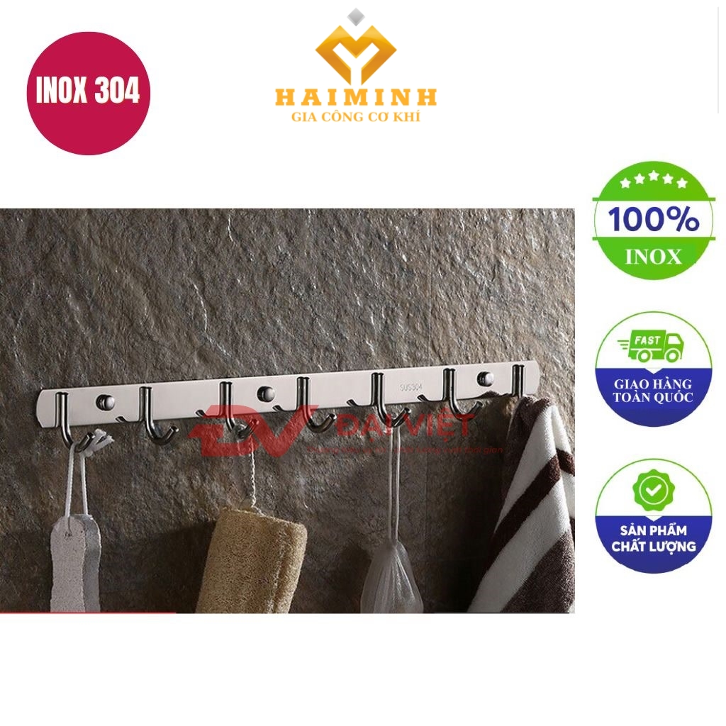 Moc inox treo tuong 53x28cm