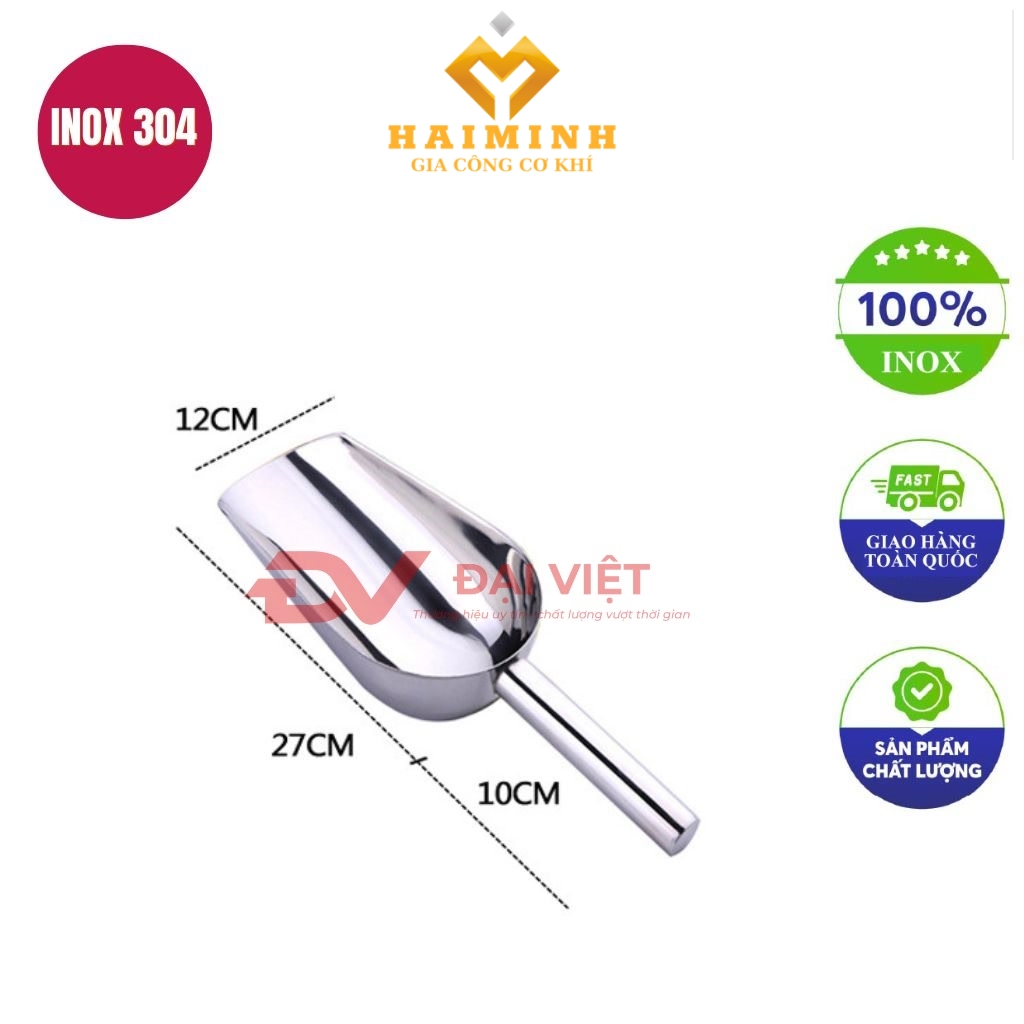Muoi xuc da inox 27x12cm