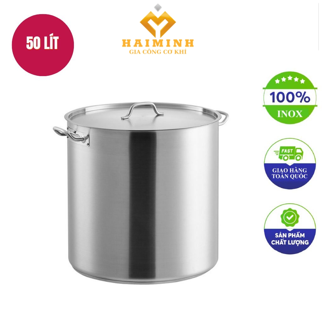 Noi inox bep tu than cao 3 day 50L 40x40cm