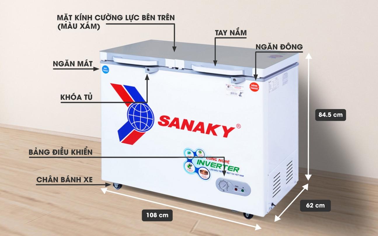 Tủ Đông Mát Sanaky VH-2899W4KD