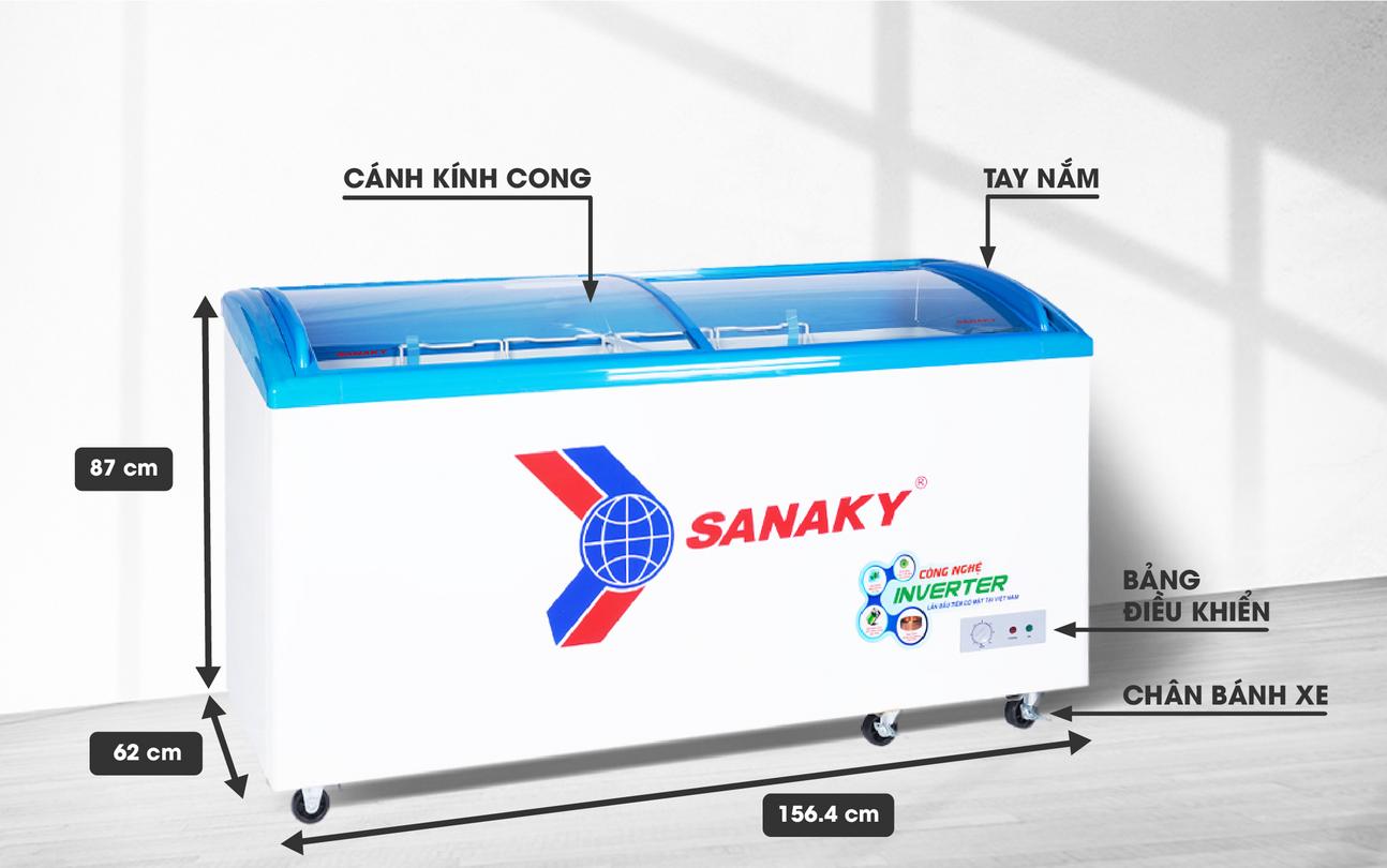 Tủ Đông Mặt Kính Sanaky VH-6899K3