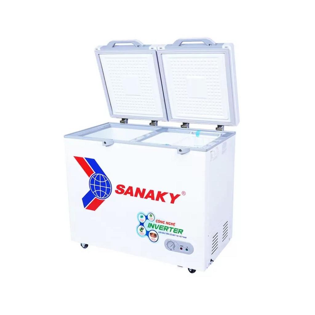 Ảnh chi tiết bảng thông số kỹ thuật của Tủ Đông VH-2599A4KD nổi bật dung tích và công suất