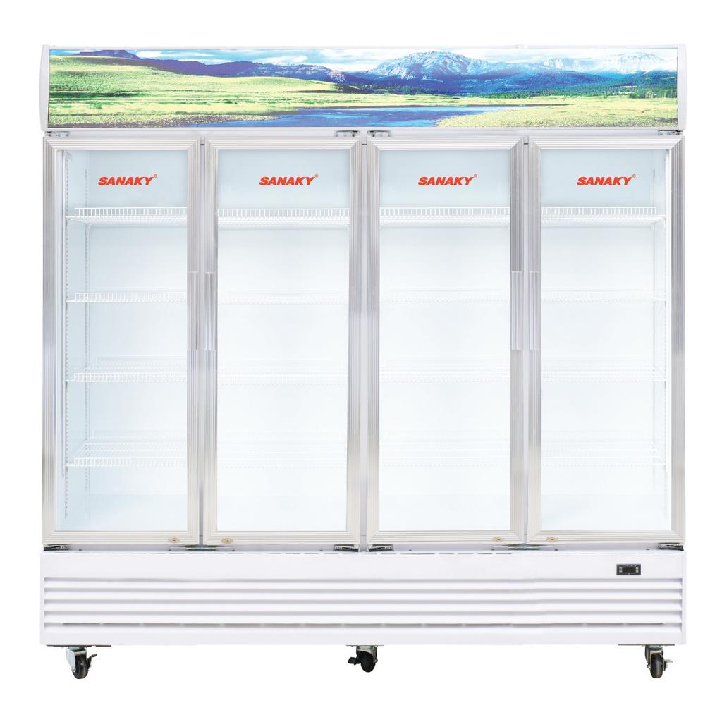 Tủ Mát 4 cánh Sanaky VH-2209HP dàn Đồng 2000 lít