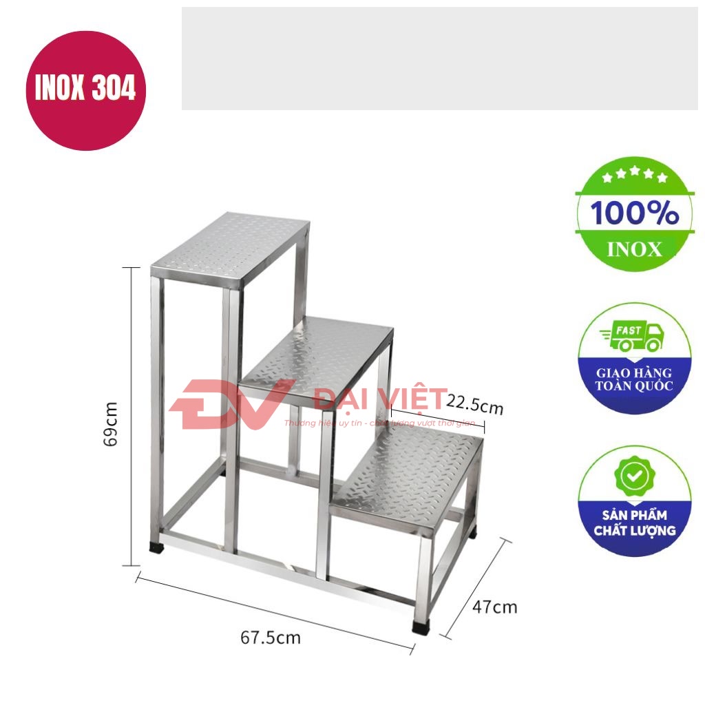 bac tam cap inox 3 bac 47x67x69cm