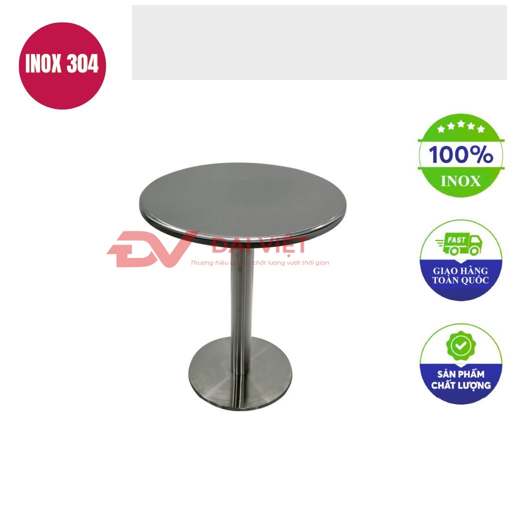 ban inox tron 60x74cm 1
