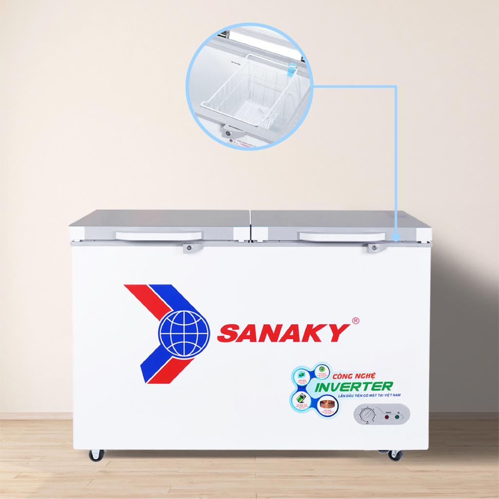 Dàn lạnh bằng ống đồng Tủ Đông Sanaky VH-3699A4K