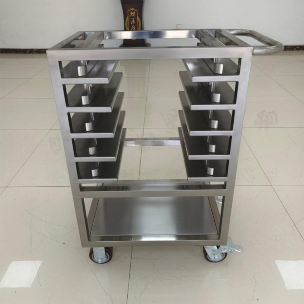 Bảng so sánh xe đẩy khay bánh inox 5 tầng với sản phẩm cùng loại