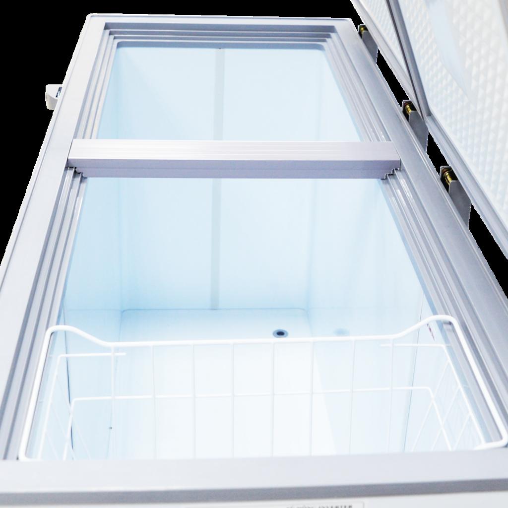 Bảng thông số kỹ thuật chi tiết tủ đông Sanaky VH-3699A4KD với tiêu chuẩn kích thước và công suất