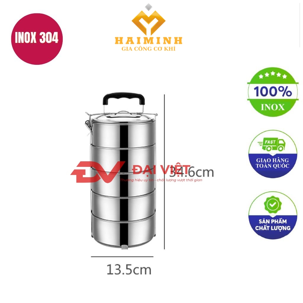 camen inox 5 ngan 13x34cm