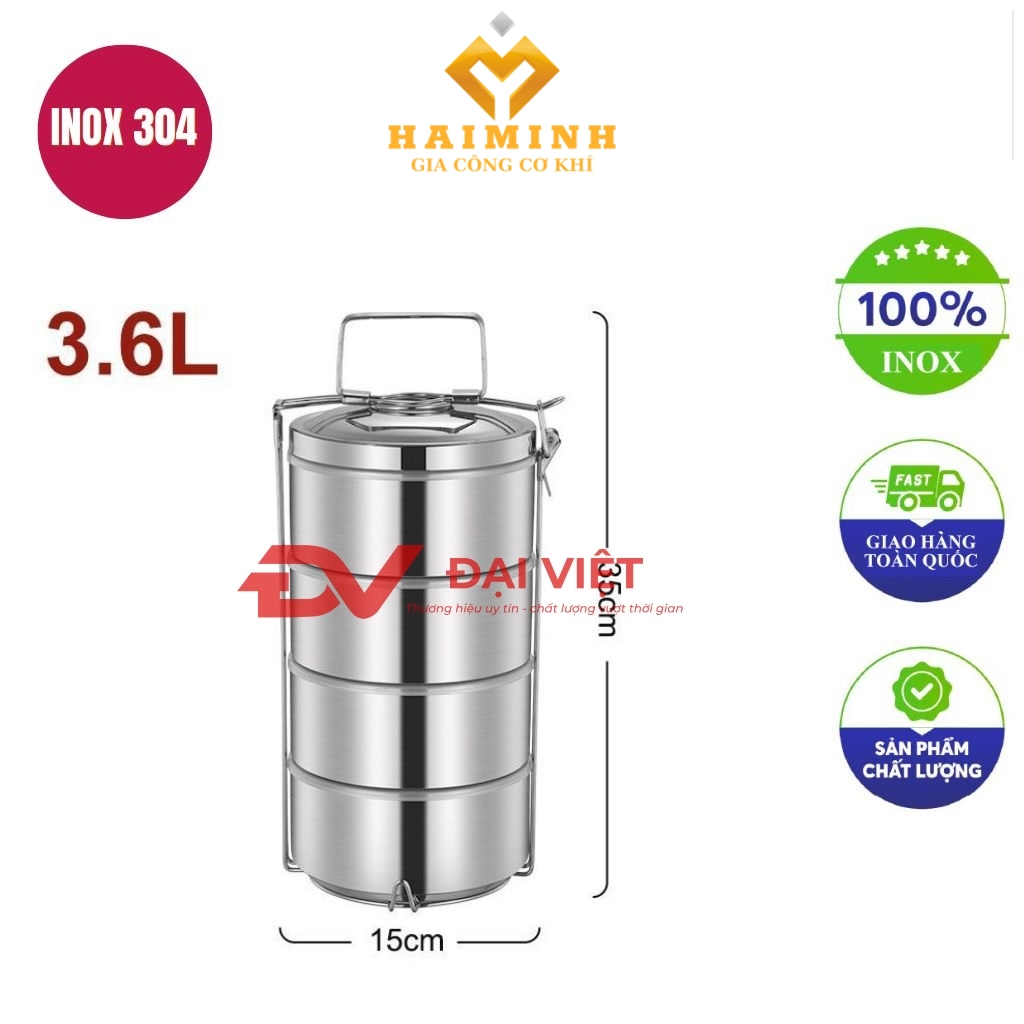 camen inox giu nhiet 4 ngan 15x35cm