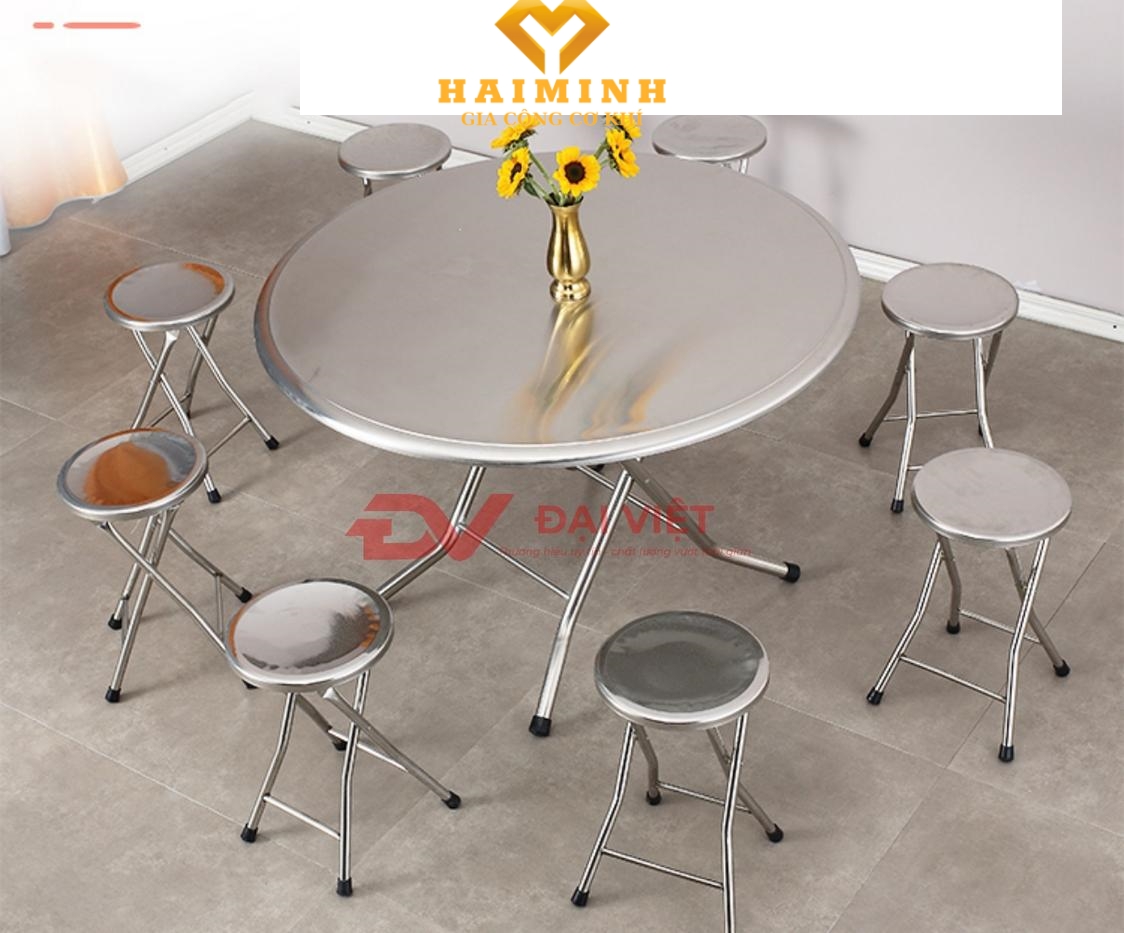 Chân bàn inox chắc chắn hàn TIG mối nối kỹ thuật cao chống oxy hóa