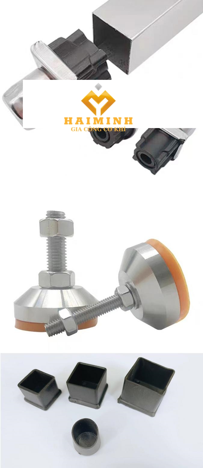 Chân bàn inox hộp chắc chắn chịu lực cao