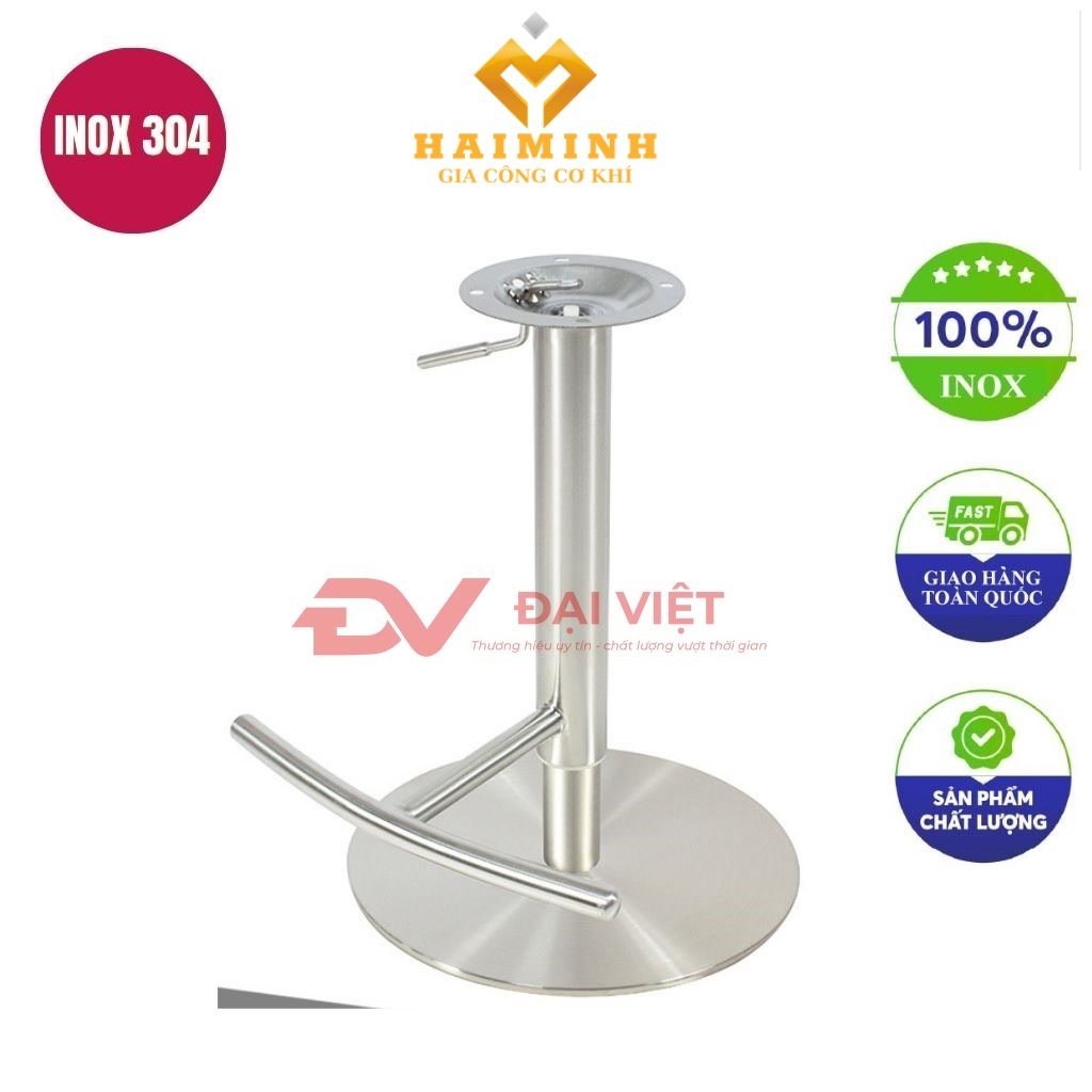 chan ban inox tron 400x700mm
