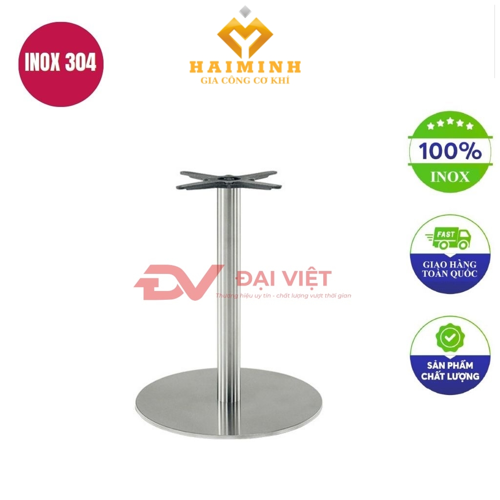 chan ban inox tron 450x720mm