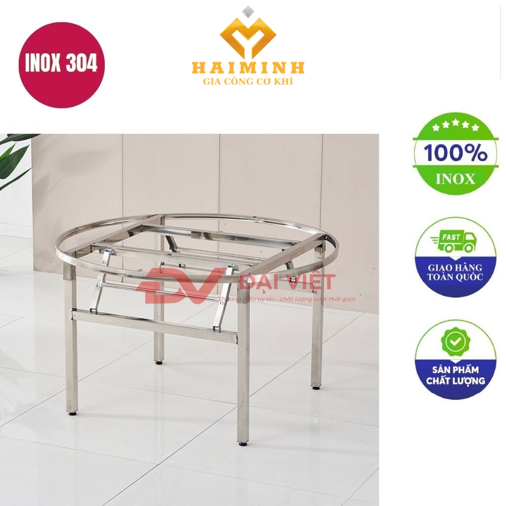 chan ban inox tron 75x73cm 2