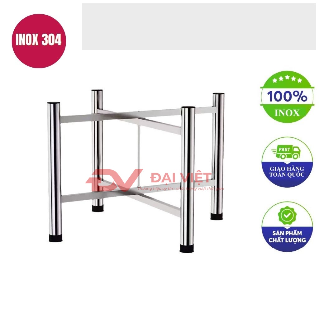 chan ban inox xep gon 100x74cm
