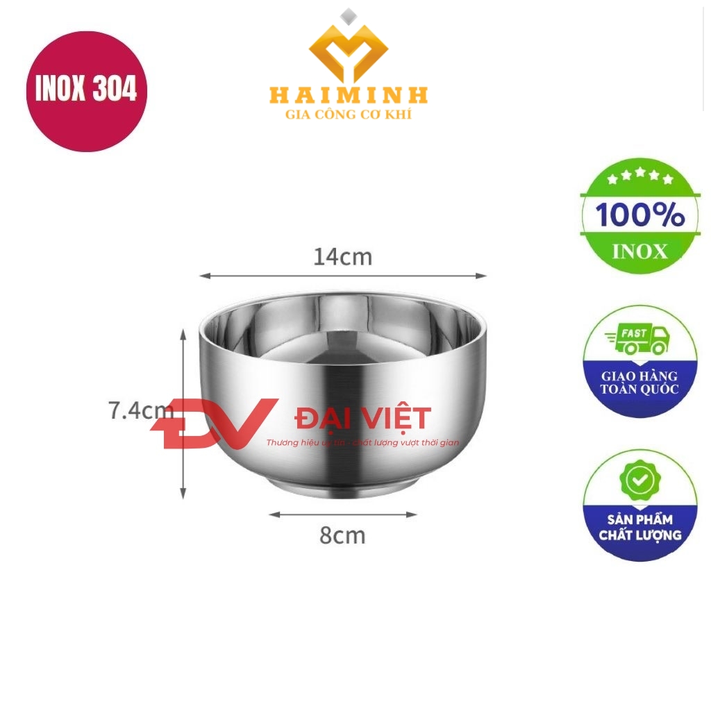 chen inox cho be 14x74cm