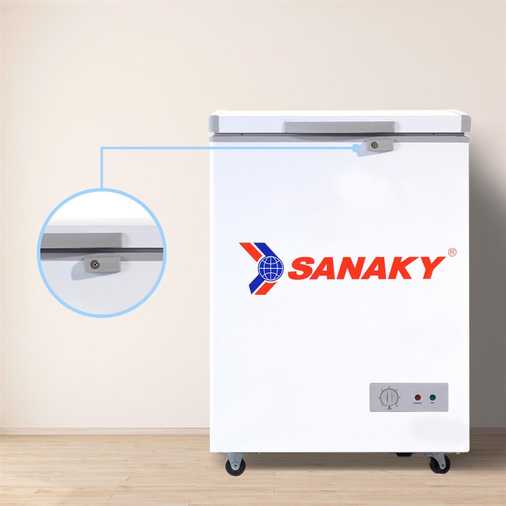 Ưu điểm nổi bật của Tủ Đông 1 ngăn Sanaky VH-1599HY dàn Đồng 150 lít