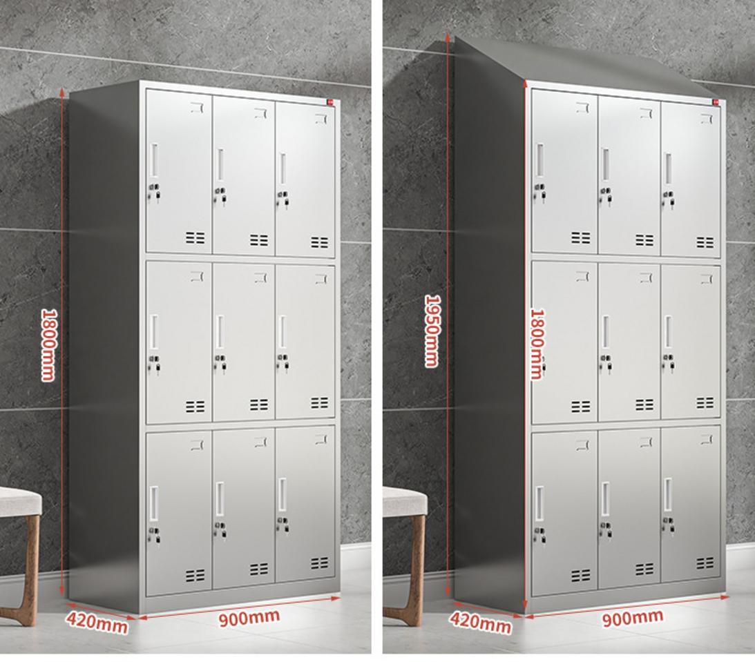Chi tiết kỹ thuật và vật liệu inox của tủ quần áo