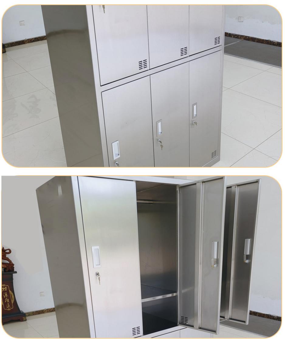 Thiết kế khóa an toàn tủ inox phòng sạch