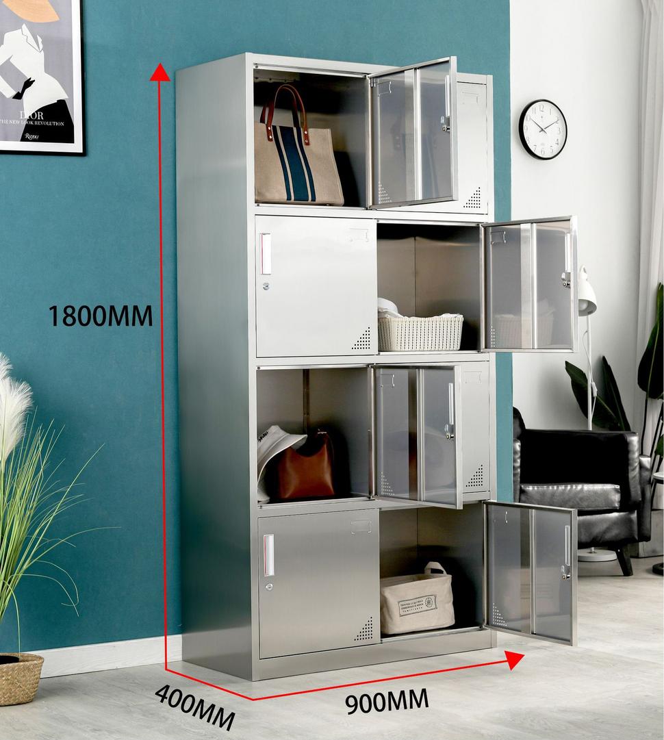 Ưu điểm tủ quần áo inox 8 cửa