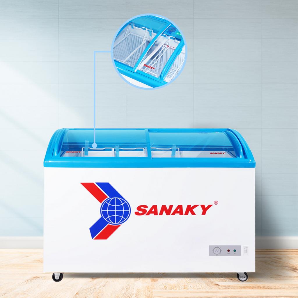 Điểm khác biệt Tủ Đông mặt kính Sanaky VH-482K