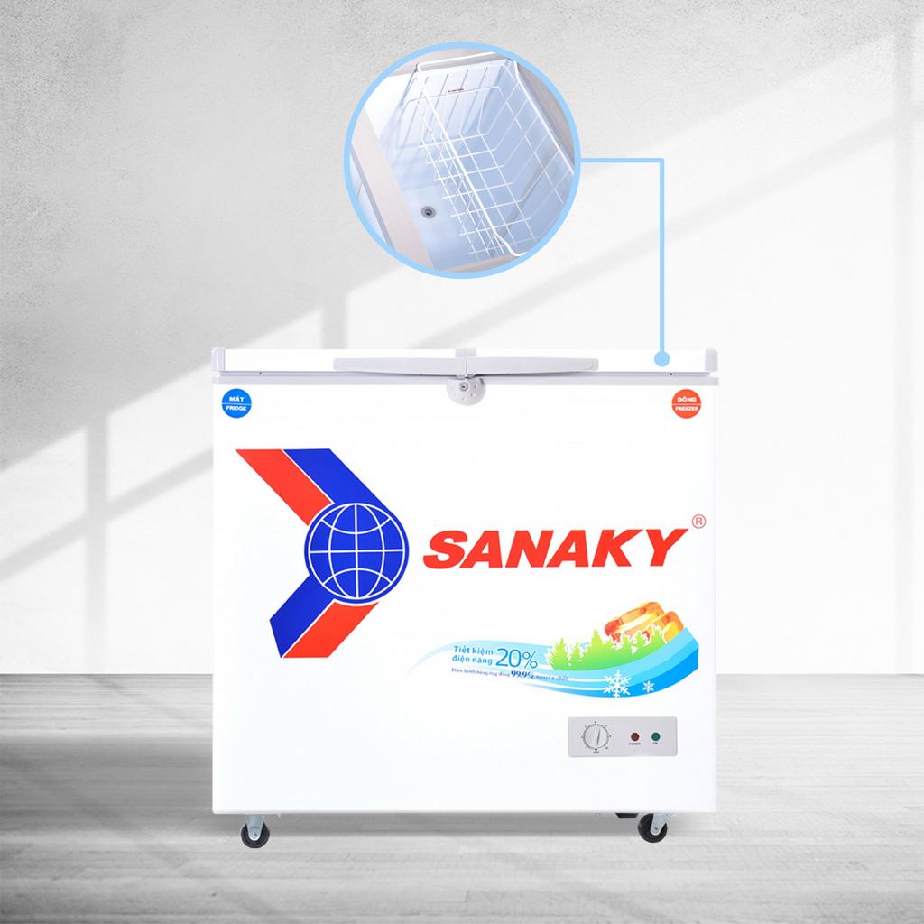 So sánh Tủ Đông Mát Sanaky VH-2599W1 với sản phẩm cùng loại