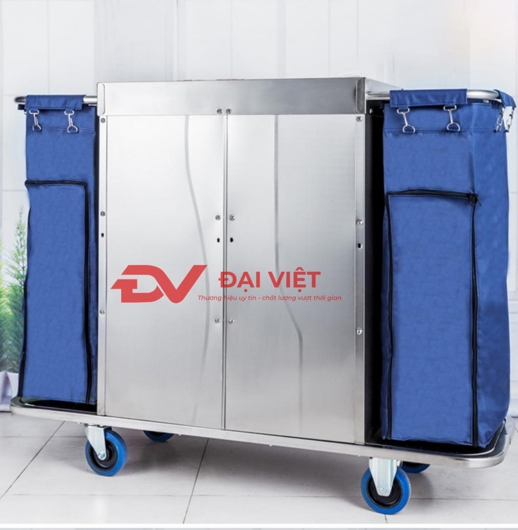 So sánh xe đẩy dọn vệ sinh khách sạn