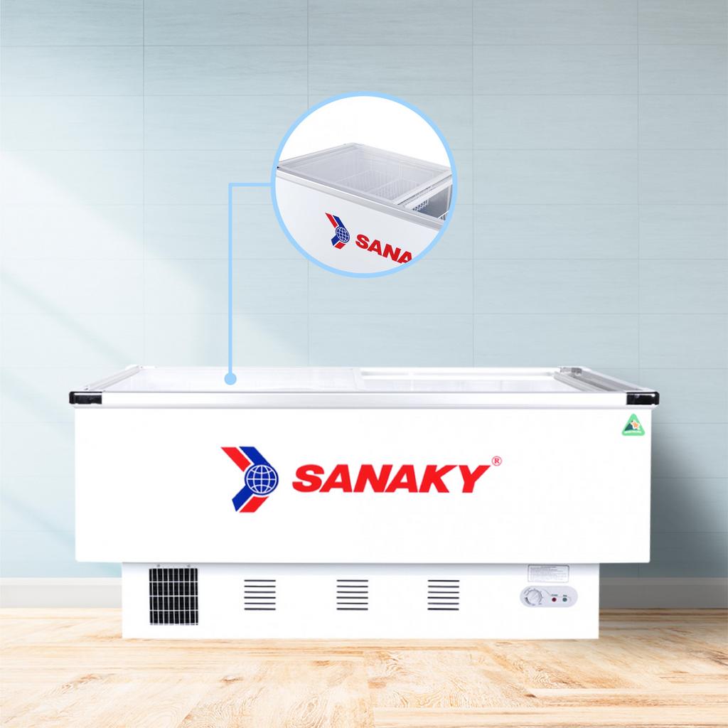 Mặt kính trong suốt Tủ Đông Sanaky VH-999K