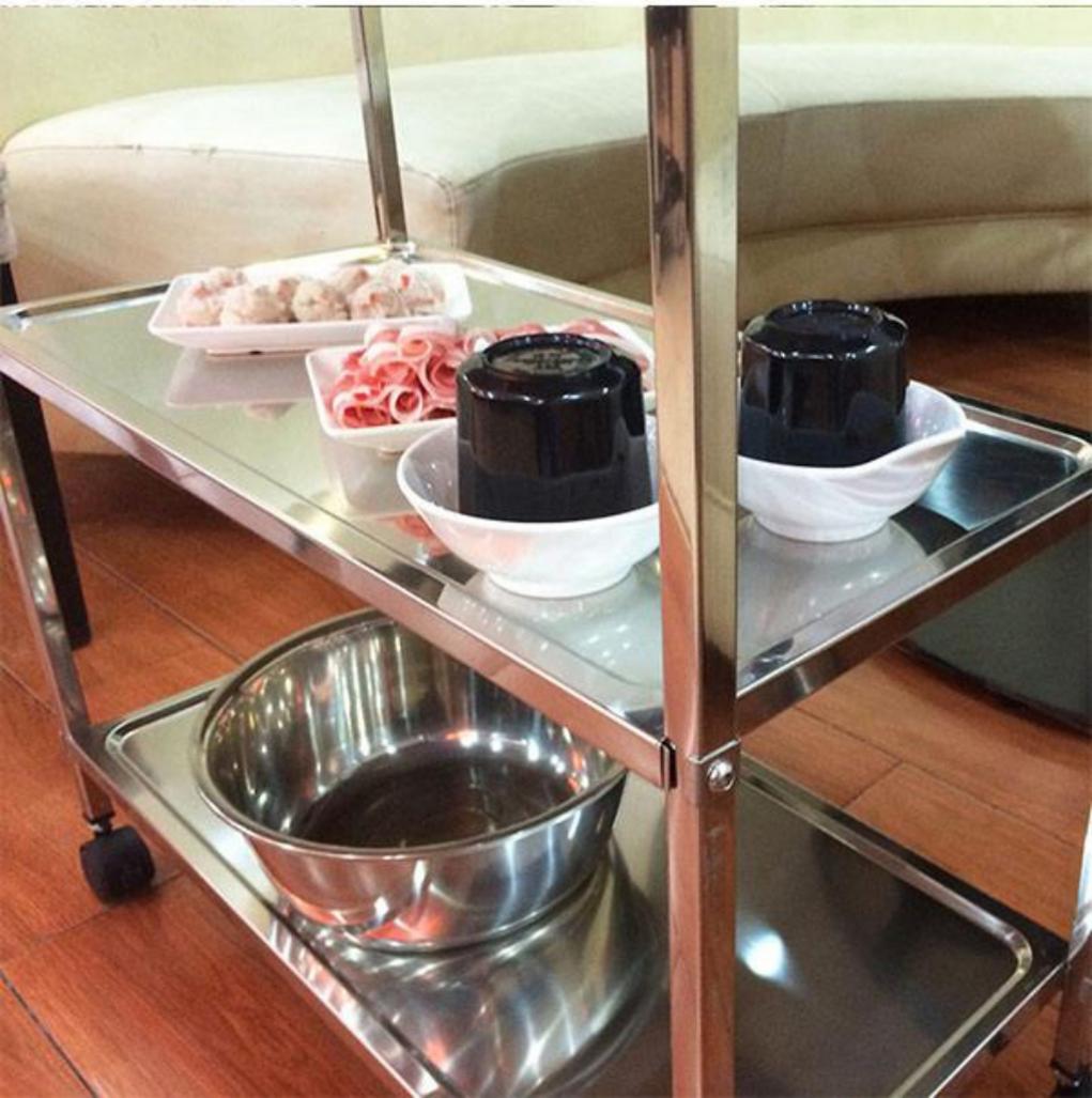 Thông số kỹ thuật chi tiết của xe đẩy inox