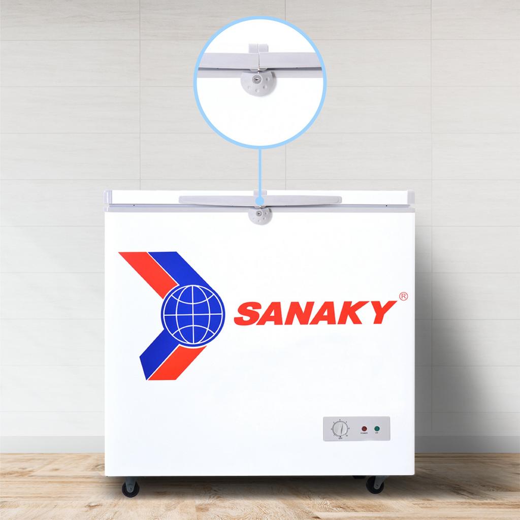 Ưu điểm Tủ Đông 1 ngăn Sanaky VH-225A2 dàn nhôm 220 lít