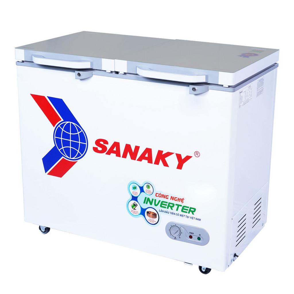 Dung tích rộng 280 lít Tủ Đông Sanaky VH-2899A4KD