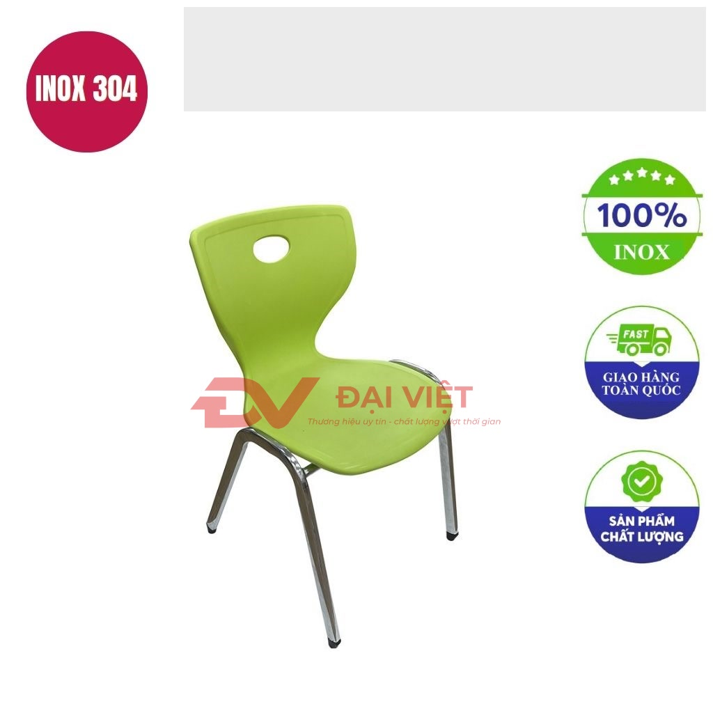 ghe cafe chan inox uon cong GC28