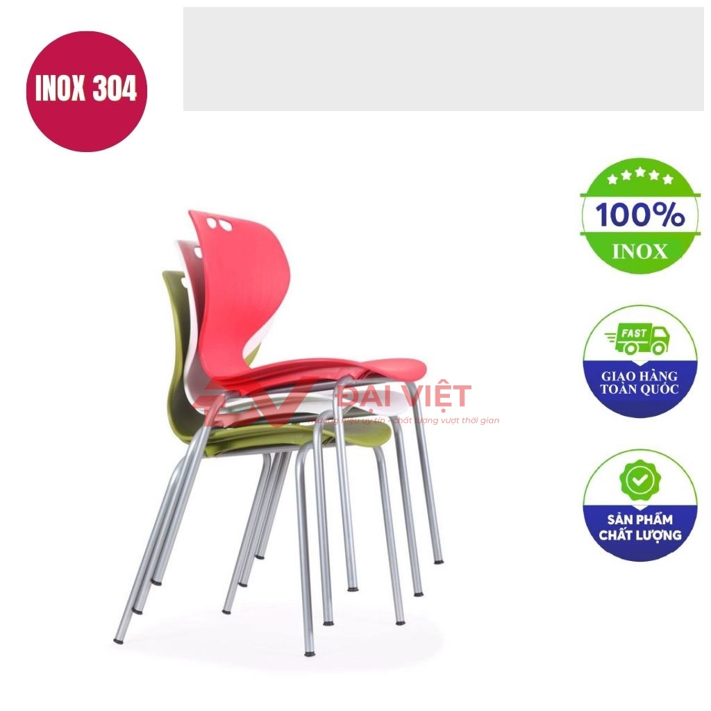 ghe cafe chan inox uon cong GC32