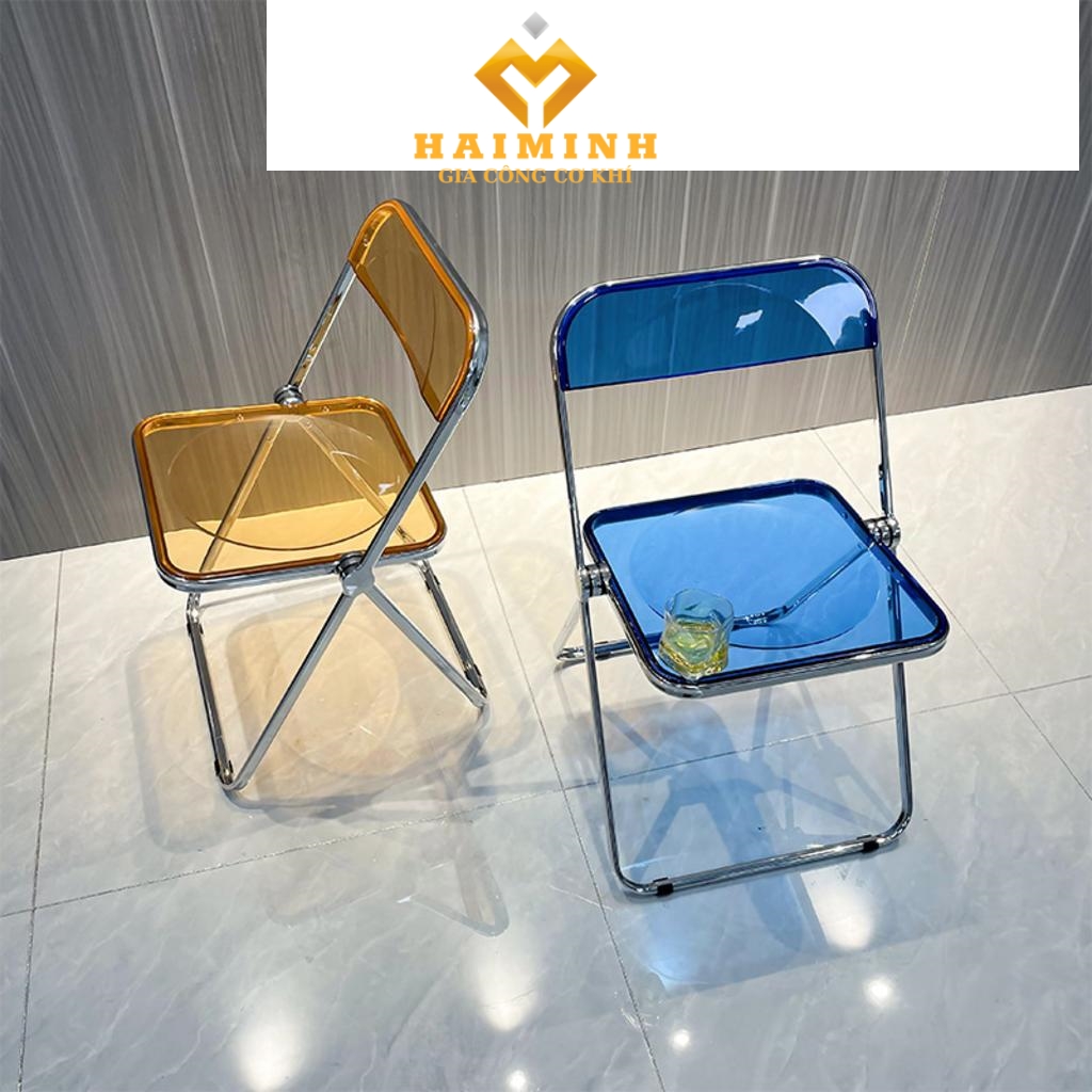 Ghế dựa inox gấp gọn tiện lợi