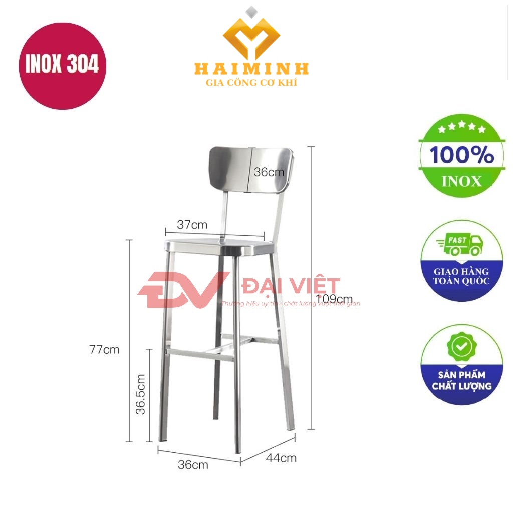 ghe tua lung inox 36x44x109cm