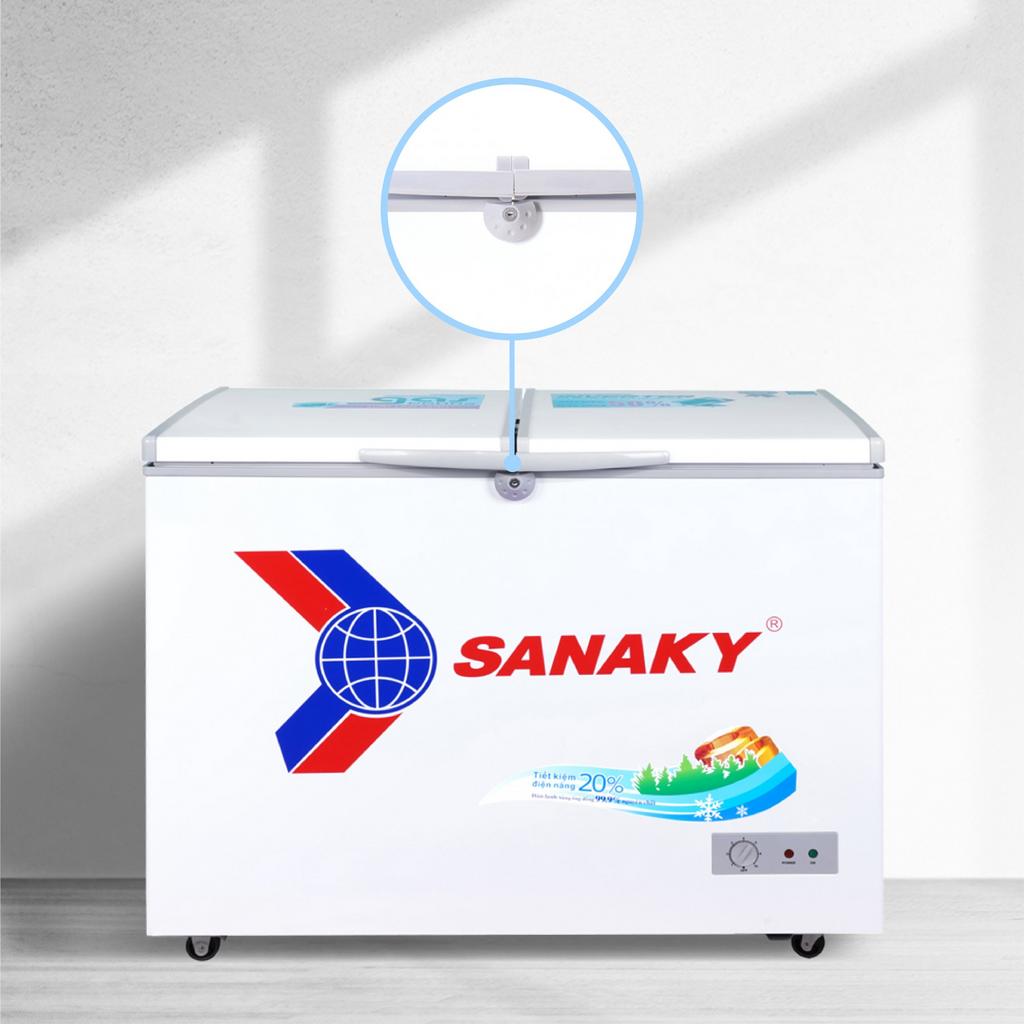 Ưu điểm nổi bật của Tủ Đông 1 ngăn Sanaky VH-3699A1 dàn Đồng 360 lít