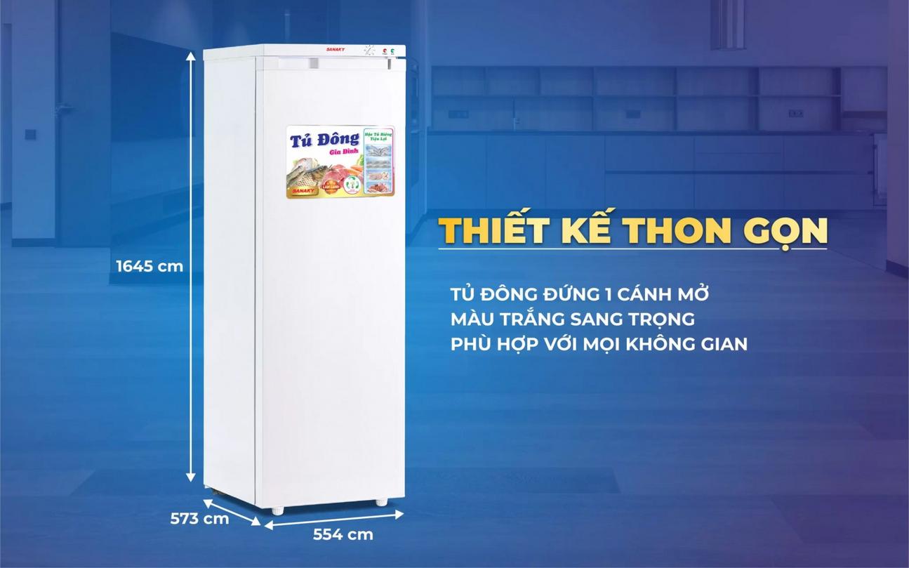 Ưu điểm Tủ Đông Đứng Sanaky VH-230VD3