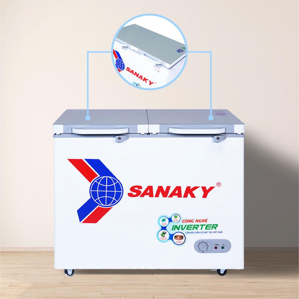 Hướng dẫn sử dụng và bảo trì Tủ Đông Sanaky VH-2599A4K inverter 1 ngăn dàn Đồng 250 lít kính cường lực