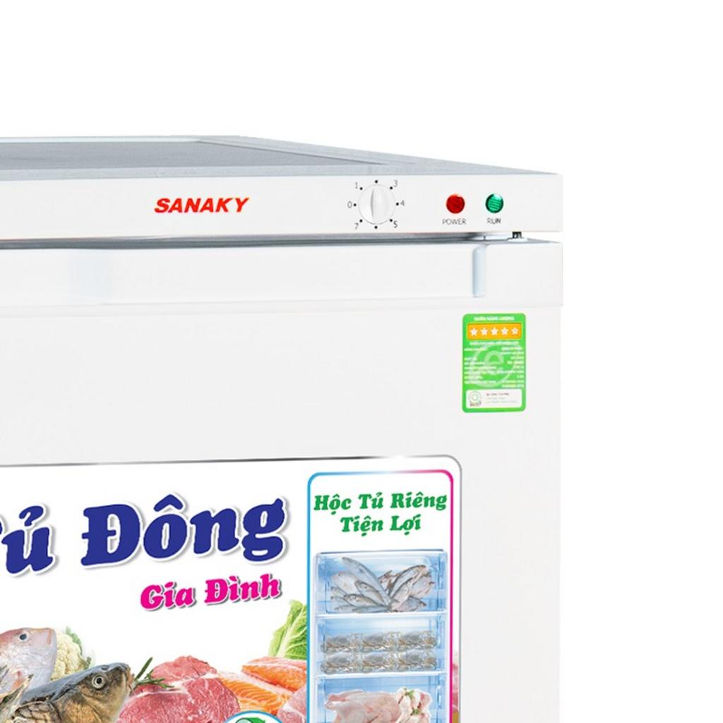 Điều chỉnh nhiệt độ Tủ Đông Đứng Sanaky VH-180VD