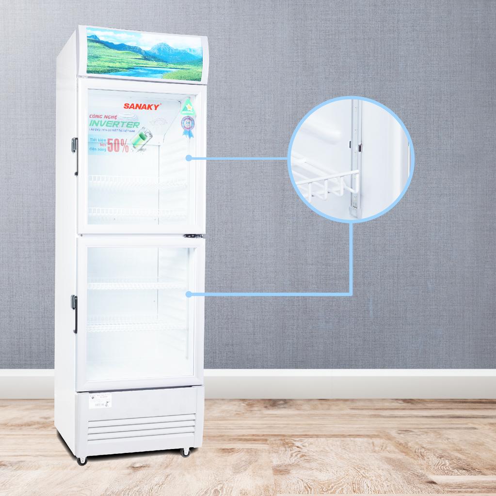 Nhiệt độ linh hoạt Tủ Mát Sanaky VH-258W3L